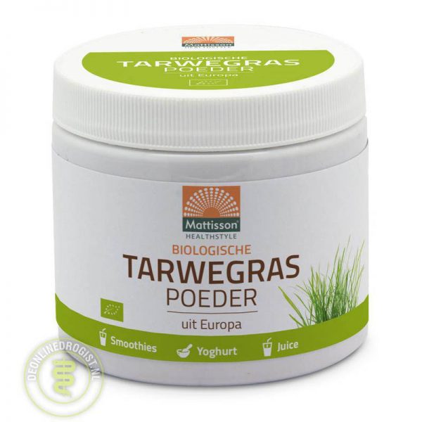 Mattisson HealthStyle Tarwegras Poeder 125gr