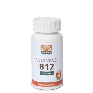 Mattisson HealthStyle Vitamine B12 5000mcg Tabletten