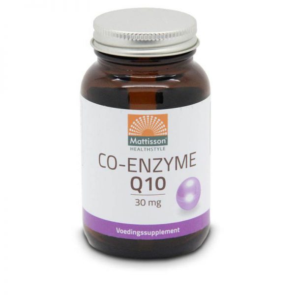 Mattisson Healthstyle Co-Enzym Q10 30 Mg Capsules