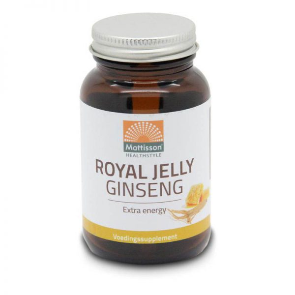 Mattisson Healthstyle Ginseng Royal Jelly Capsules