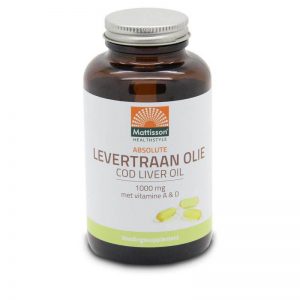 Mattisson Healthstyle Levertraan 1000mg Vitamine A & D Capsules