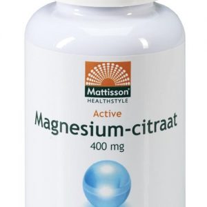 Mattisson Magnesium Citraat 400 mg