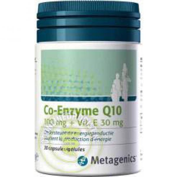 Metagenics Co-Enzyme Q10+Vit. E Capsules 30st