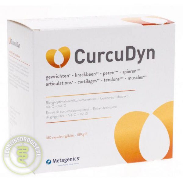 Metagenics Curcudyn Capsules 180st