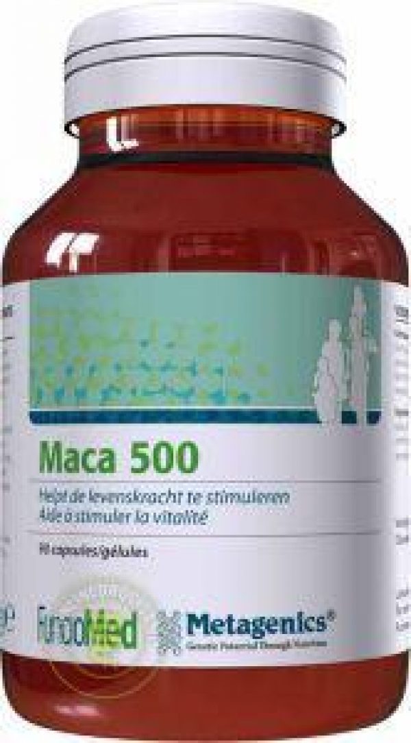 Metagenics Maca 500mg Capsules