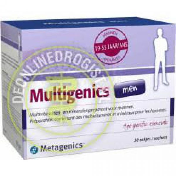 Metagenics Multigenics Men Zakjes 30st