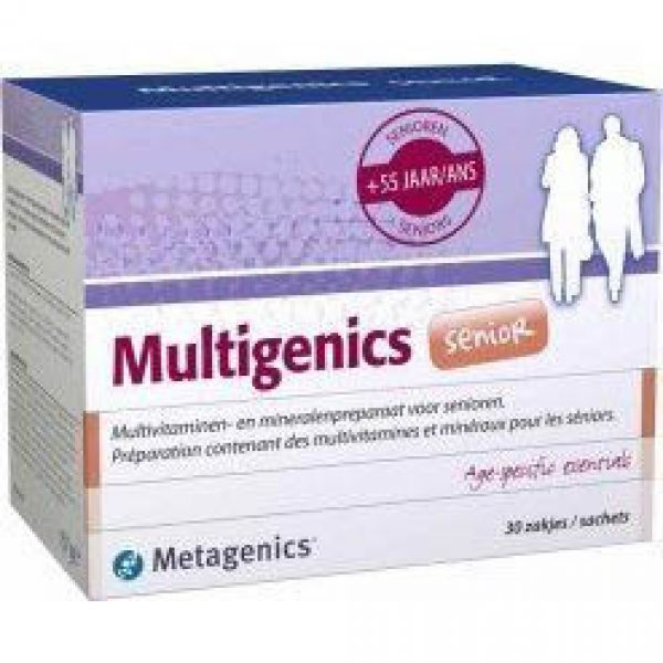 Metagenics Multigenics Senior Zakjes