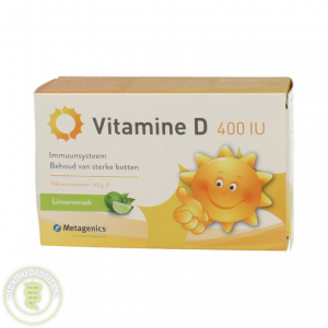 Metagenics Vitamine D 400IU Tabletten 168st