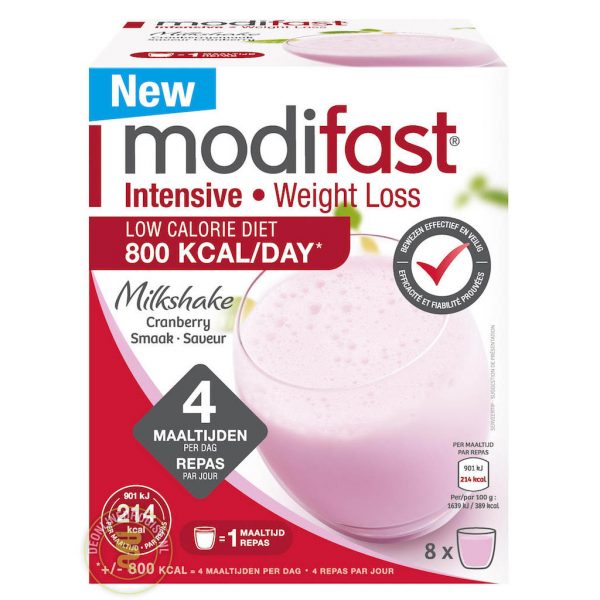 Modifast Intensive Milkshake Cranberry