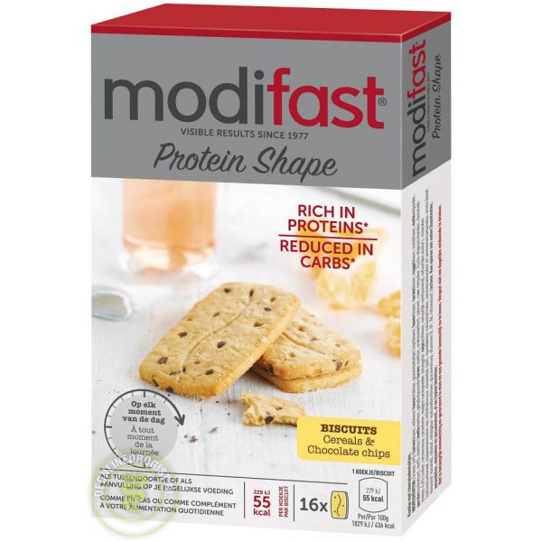 Modifast Protein Shape Biscuits Granen & Chocoladestukjes