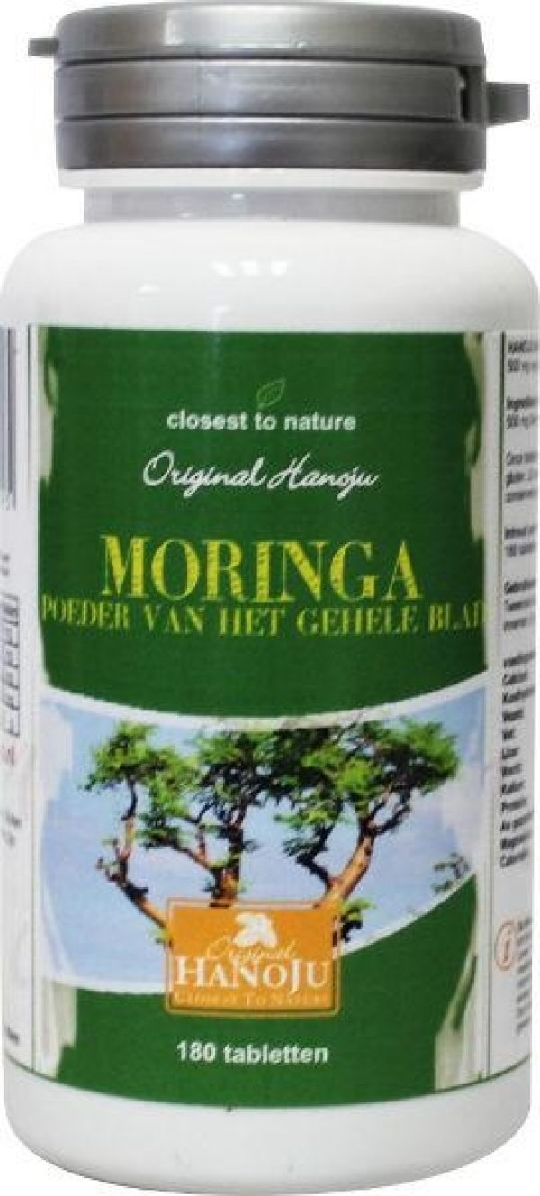 Moringa oleifera heelblad 500 mg