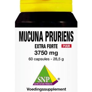 Mucuna pruriens extra forte 3750 mg puur