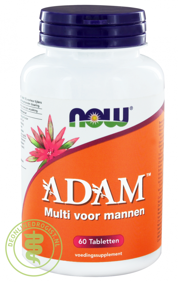 NOW Adam Multi Voor Mannen Tabletten 60st