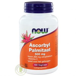 NOW Ascorbyl Palmitate 500mg Capsules