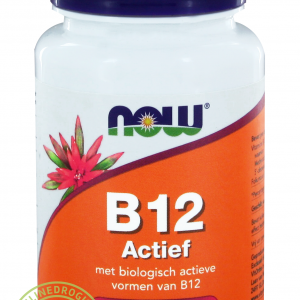 NOW B-12 Actief Tabletten 100st