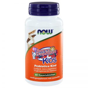 NOW BerryDophilus Kids Probiotica Kauwtabletten