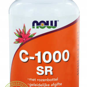 NOW C-1000 SR Rozenbottel Tabletten 250st