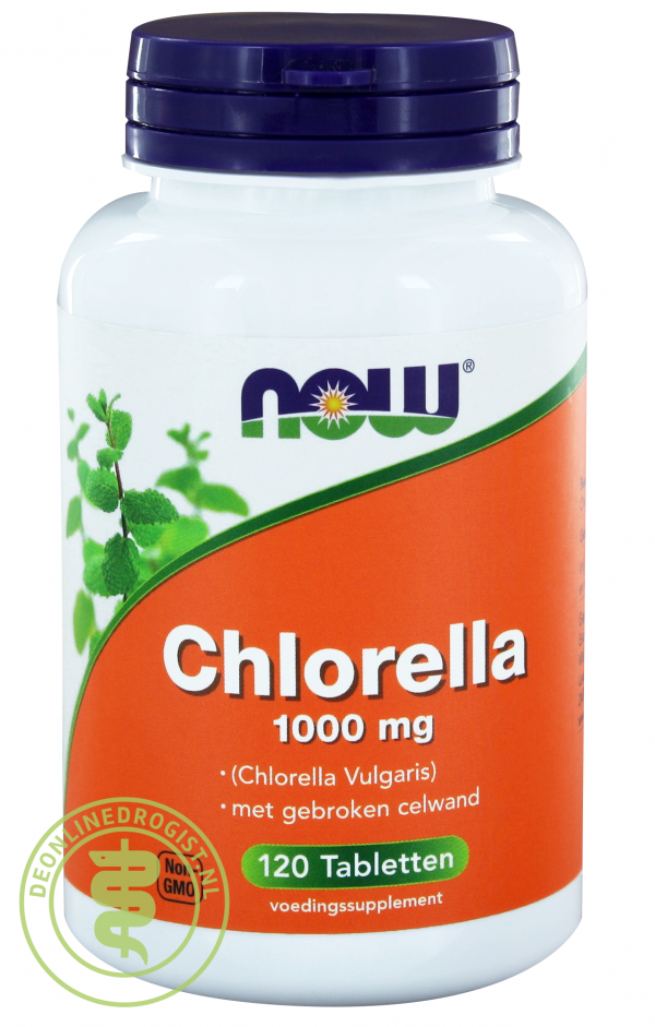 NOW Chlorella 1000mg Tabletten 120st