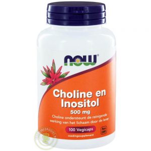 NOW Choline en Inositol Vegicaps