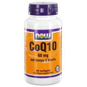 NOW CoQ10 Omega 3 Capsules