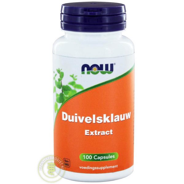 NOW Duivelsklauw Extract Capsules 100st