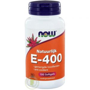 NOW E-400 Softgels 100st