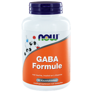 NOW GABA Formule Kauwtabletten