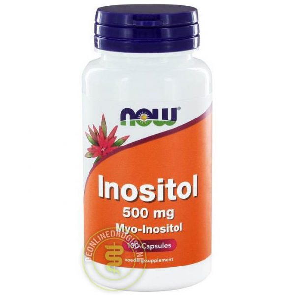 NOW Inositol 500mg Capsules