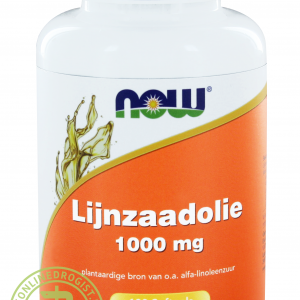 NOW Lijnzaadolie Capsules 100st