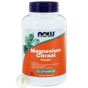 NOW Magnesium Citraat Poeder 227gr