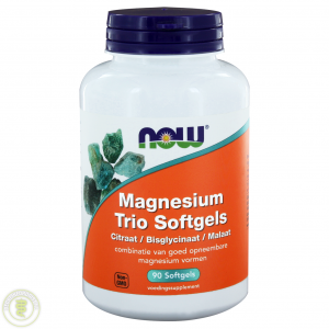 NOW Magnesium Trio Softgels 90st