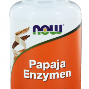 NOW Papaja Enzymen Kauwtabletten 180st