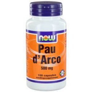 NOW Pau D'Arco 500mg Capsules 100st