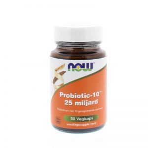 NOW Probiotic-10 25 Miljard Capsules 50st