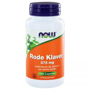 NOW Rode Klaver Capsules 100st