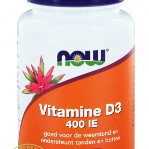 NOW Vitamine D3 400 IE Softgels 90st