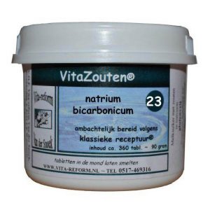 Natrium bicarbonicum VitaZout Nr. 23