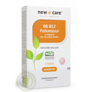 New Care B6 B12 Foliumzuur Tabletten