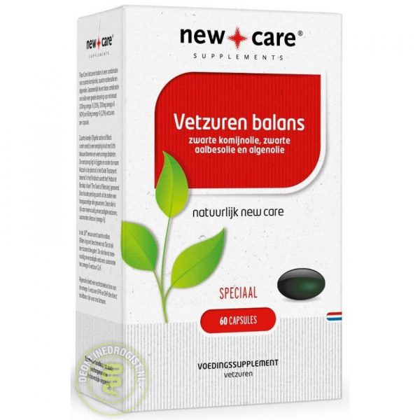 New Care Vetzuren Balans Capsules 60st