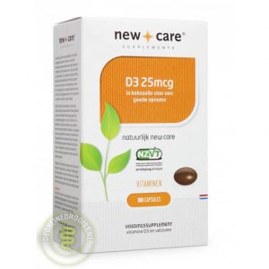 New Care Vitamine D3 25mcg Capsules