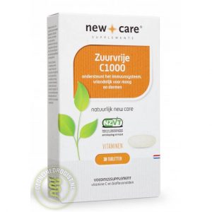 New Care Zuurvrije C1000 Tabletten 30st