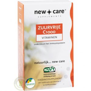 New Care Zuurvrije C1000 Tabletten 60st