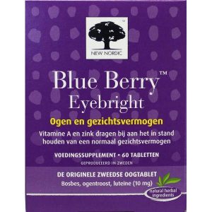 New Nordic Blue Berry Eyebright Tabletten