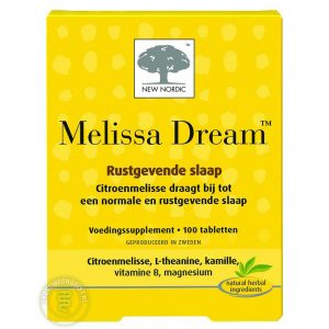 New Nordic Melissa Dream Tabletten 100st