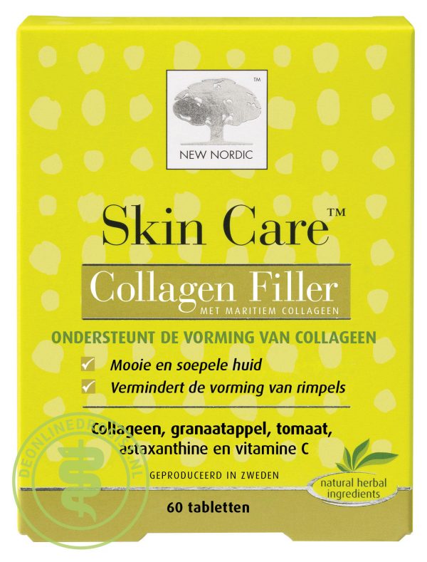 New Nordic Skin Care Collagen Filler Tabletten 60st