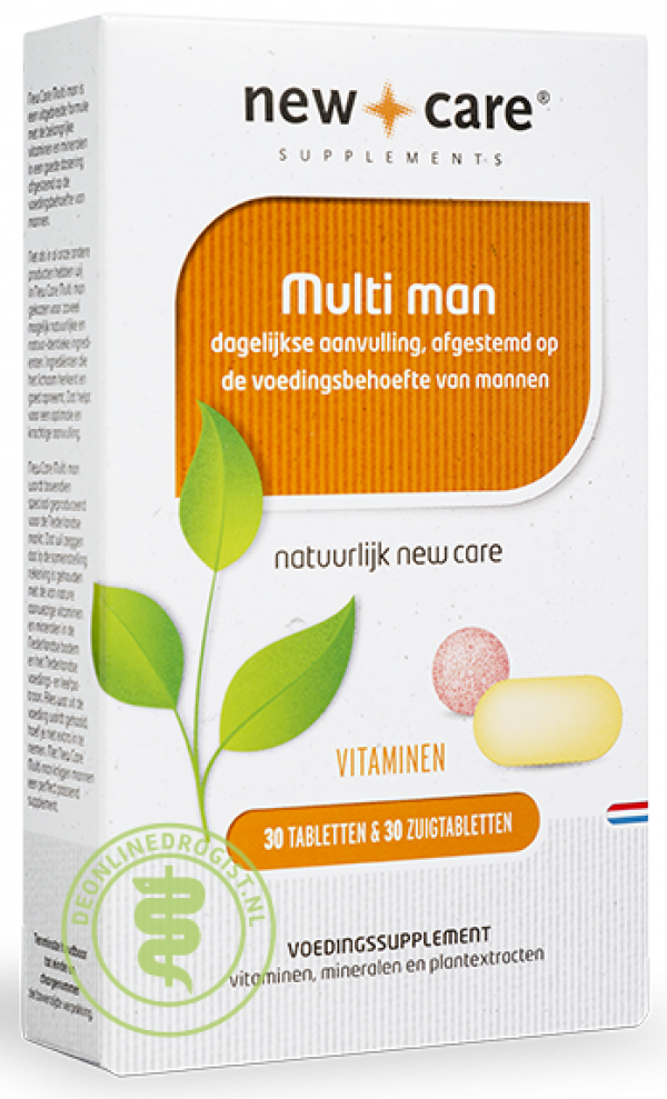 Newcare Multi Man 30 Tabletten & 30 Zuigtabletten