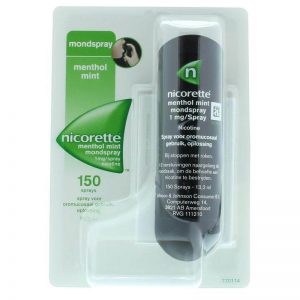 Nicorette Mondspray Mint 1mg