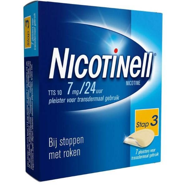 Nicotinell Pleisters TTS 10 7mg / 24uur