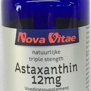 Nova Vitae Astaxanthin 12mg Capsules