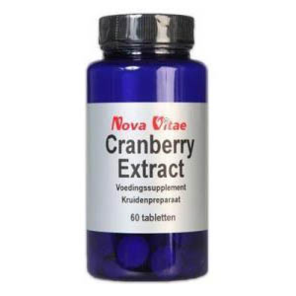 Nova Vitae Cranberry Extract Tabletten 60st